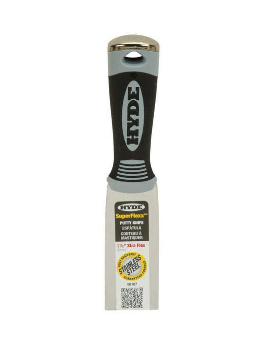 Hyde Tools 06107 1 - 1/2” SuperFlexx™ Stainless Steel Putty Knife | the Hyde Store