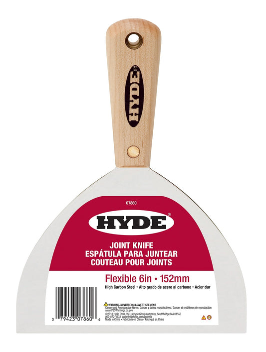 Hyde Tools 07860 Hardwood Joint Knife, 6” | the Hyde Store