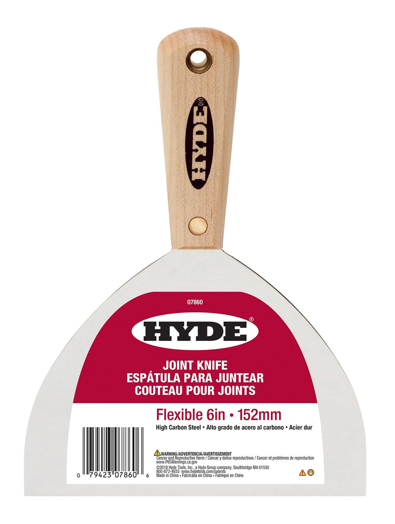 Hyde Tools 07860 Hardwood Joint Knife, 6” | the Hyde Store