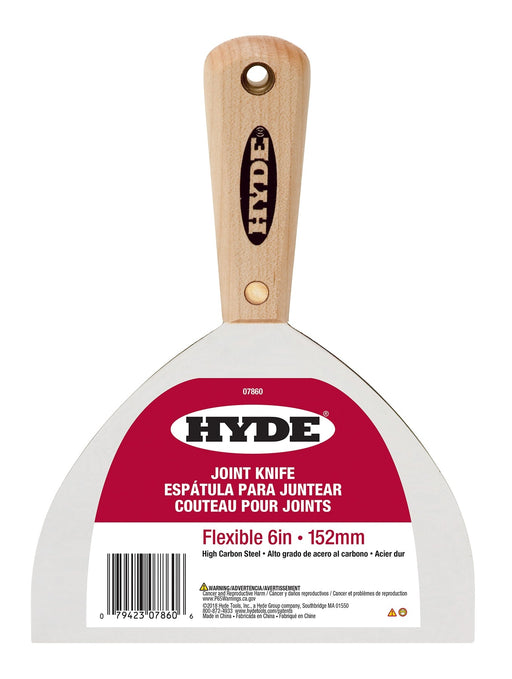 Hyde Tools 07860 Hardwood Joint Knife, 6” - the Hyde Store