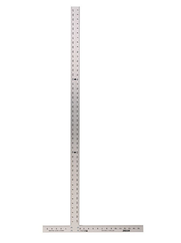 Hyde Tools 09034 Drywall T - Square, 48” | the Hyde Store