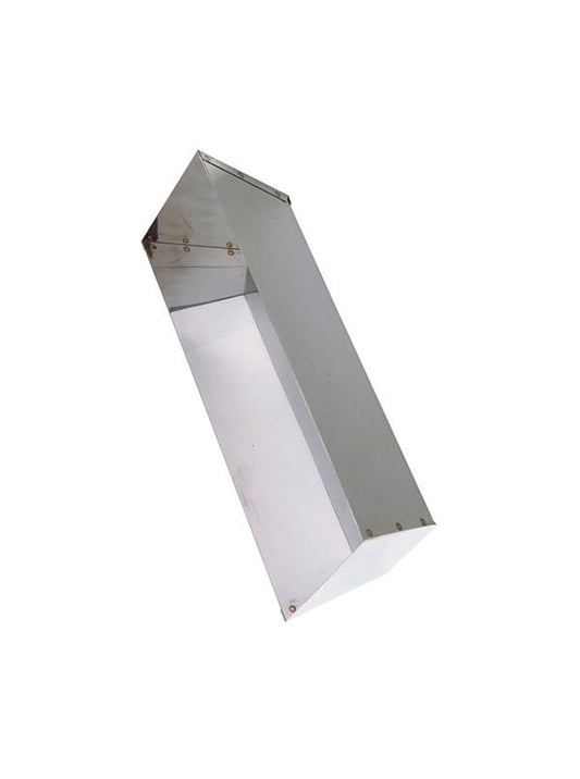 Hyde Tools 09072 Stainless Steel Mud Pan (Spot Welded Seams), 12” | the Hyde Store