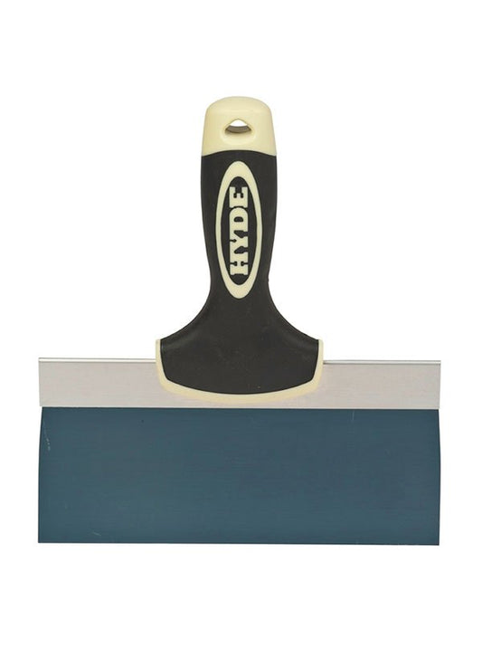 Hyde Tools 09253 8" Pro Project Blue Steel Taping Knife | the Hyde Store