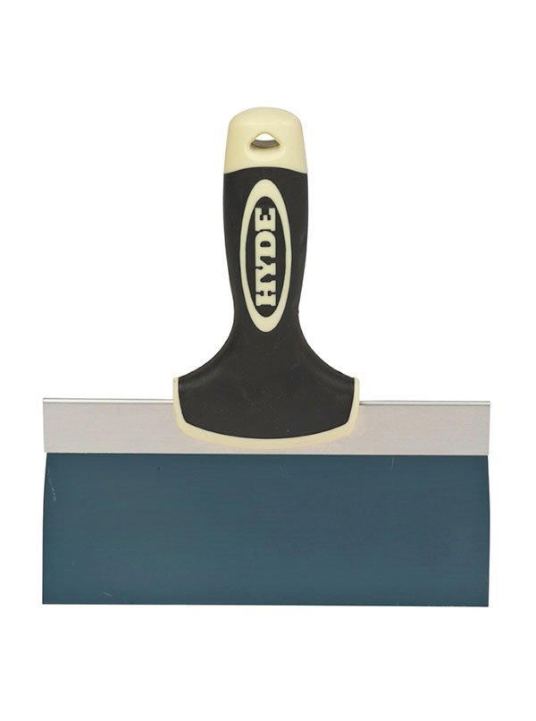 Hyde Tools 09253 8" Pro Project Blue Steel Taping Knife | the Hyde Store