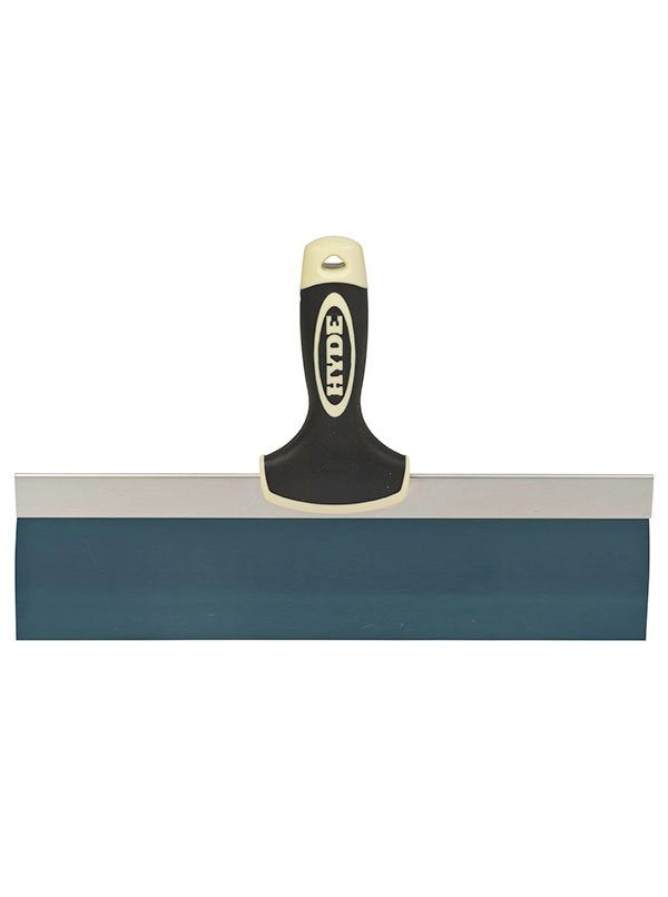 Hyde Tools 09274 14" Pro Project Blue Steel Taping Knife | the Hyde Store