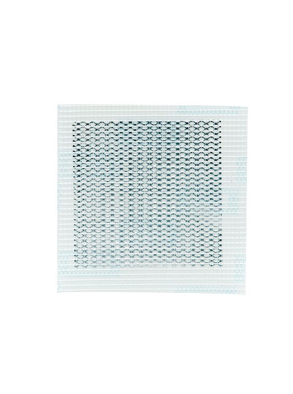 Hyde Tools 09898 Fiberglass/Aluminum Self - Adhesive Wall Patch, 4” x 4” | the Hyde Store