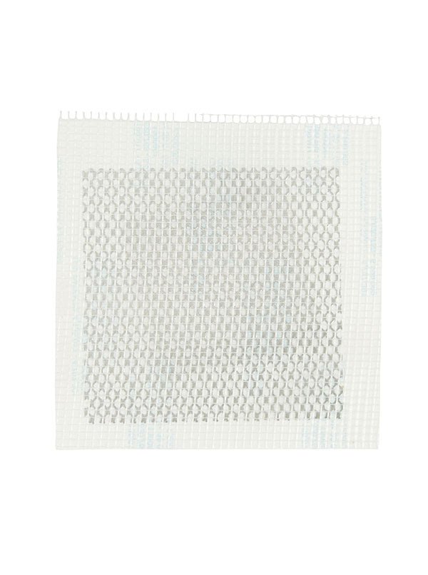 Hyde Tools 09903 Fiberglass/Aluminum Self - Adhesive Wall Patch, 4” x 4” | the Hyde Store