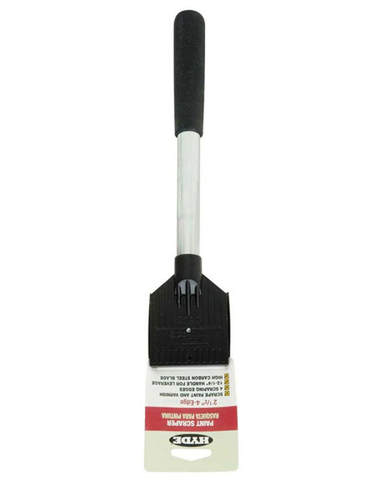 Hyde Tools 10280 4 - Edge Metal Handle Scraper, 2 - 1/2” | the Hyde Store