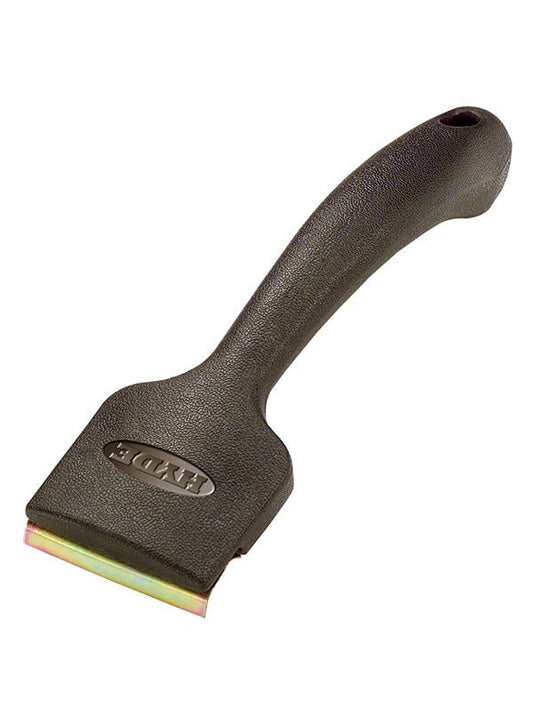 Hyde Tools 10520 Black & Silver® Lifetime 2 - Edge Scraper, 2 - 1/2” | the Hyde Store