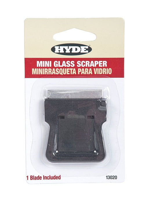 Hyde Tools 13020 Mini Glass Scraper (w/ Blade) - the Hyde Store