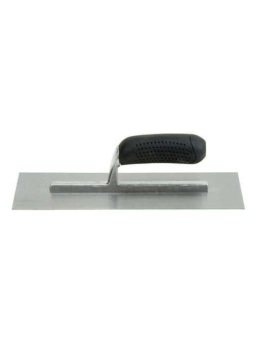Hyde Tools 18555 12” x 4” Flat Finishing Trowel (Carbon Steel)