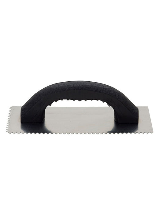 Hyde Tools 19030 Single V-Notch Trowel, 9-1/4” x 4-1/4”