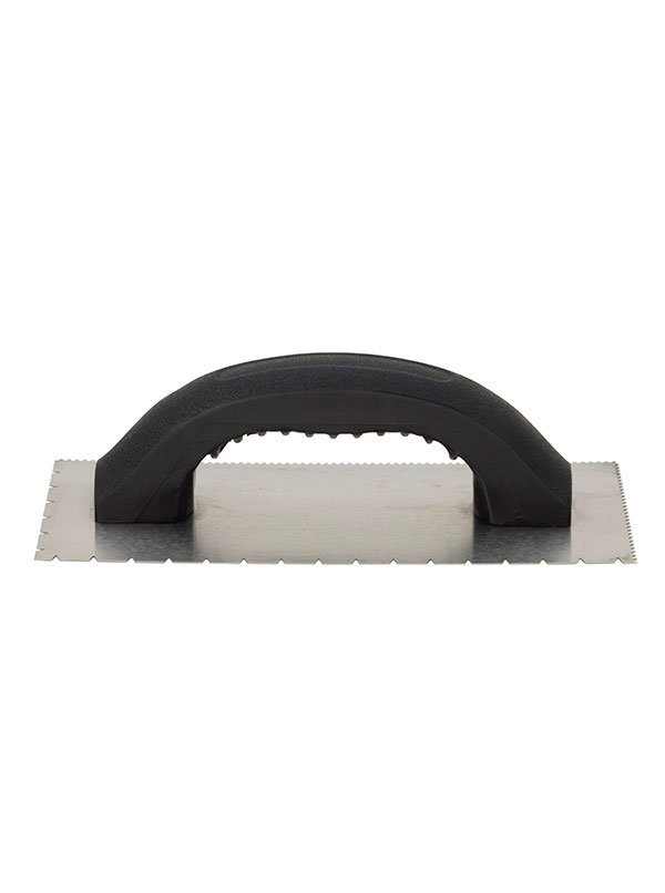 Hyde Tools 19065 V/Square - Notch Trowel, 9 - 1/4” x 4 - 1/4” | the Hyde Store