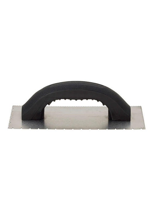 Hyde Tools 19065 V/Square-Notch Trowel, 9-1/4” x 4-1/4”