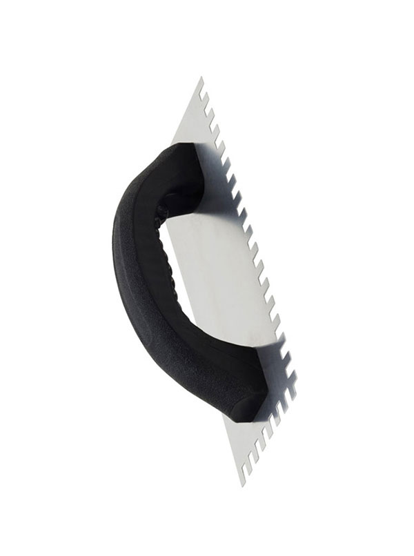 Hyde Tools 19070 Single Square - Notch Trowel, 9 - 1/4” x 4 - 1/4” | the Hyde Store