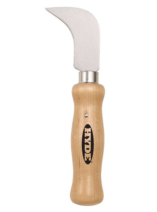 Hyde Tools 20200 Flooring Long Point Knife, 2 - 1/2” | the Hyde Store