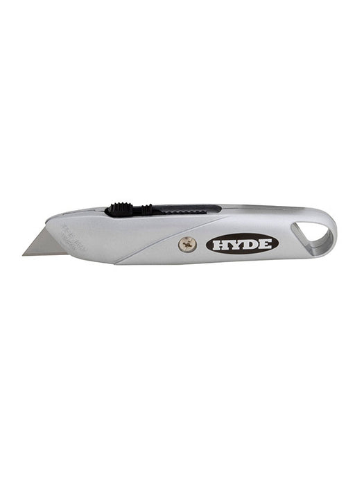 Hyde Tools 42075 Top Slide Utility Knife, Silver - the Hyde Store