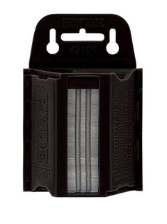 Hyde Tools 42101 Heavy Duty 0.025" Utility Knife Blade Dispenser (100)
