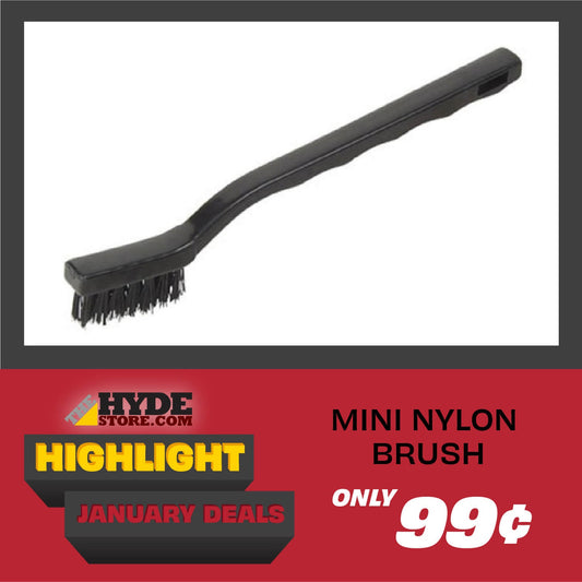 Hyde Tools 46615 Mini Brushes, Nylon | the Hyde Store