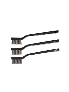 Hyde Tools 46650 Mini Brushes, Stainless Steel (3)