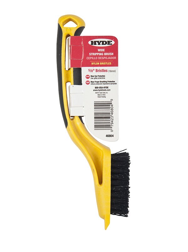 Hyde Tools 46804 5/8" Nylon Bristle Stripping Brush | the Hyde Store