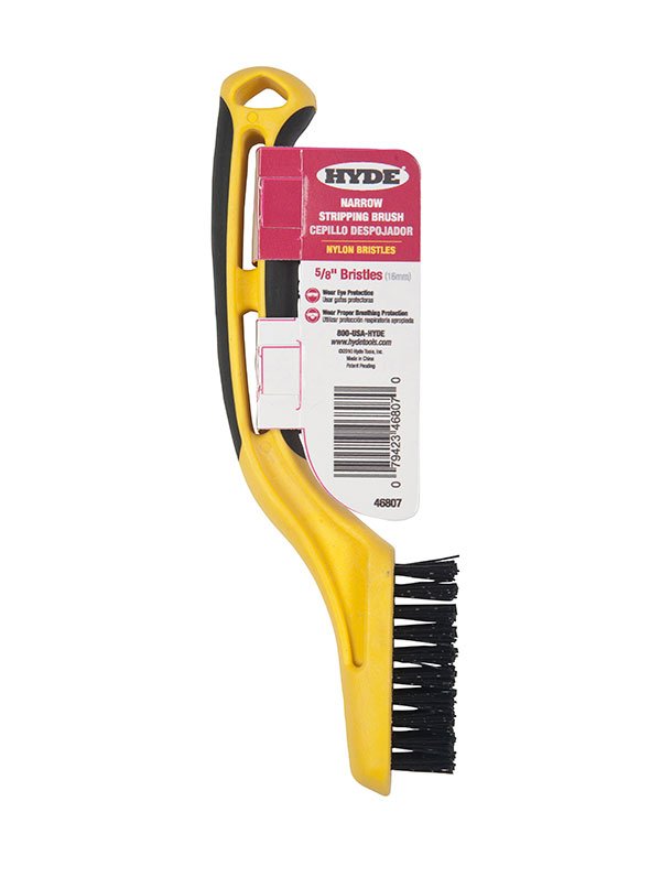 Hyde Tools 46807 5/8" Nylon Bristle Grout Brush | the Hyde Store