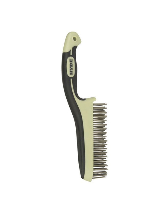 Hyde Tools 46831 MAXXGRIP PRO® SS 11 - 3/4" Wire Brush | the Hyde Store
