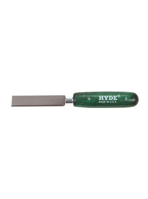 Hyde Tools 50200 Regular Square Point Knife 3, Wood Handle | the Hyde Store