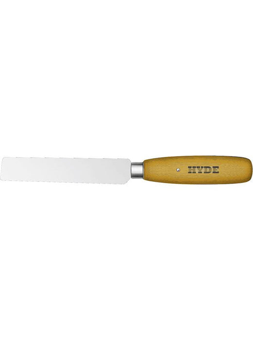 Hyde Tools 50450 Regular Square Point Knife #5, Wood Handle