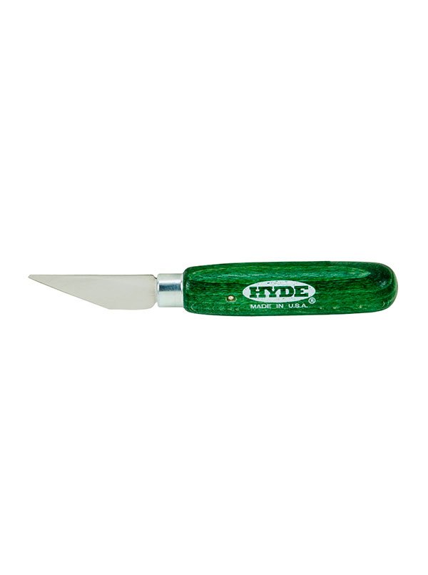 Hyde Tools 53300 McKay Stitcher Knife (B), 2 - 1/8” x 5/8” | the Hyde Store