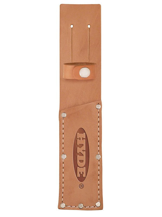 Hyde Tools 56505 Straight Knife Sheath, 10" x 2" (Snap Fastener) | the Hyde Store