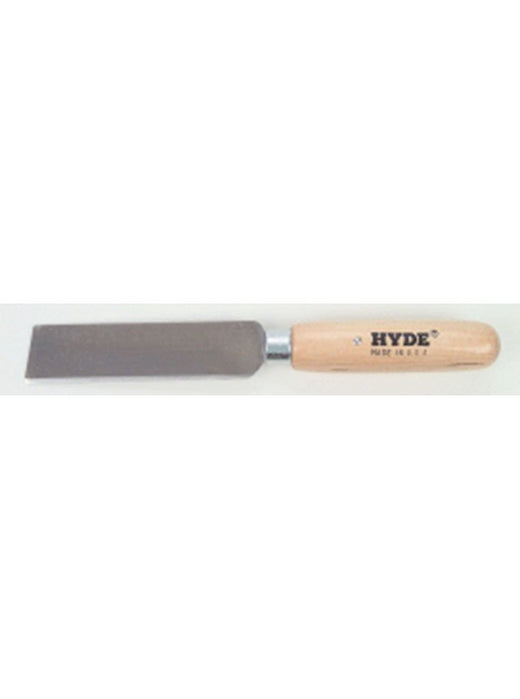 Hyde Tools 60090 Square Point Knife, Wood Handle