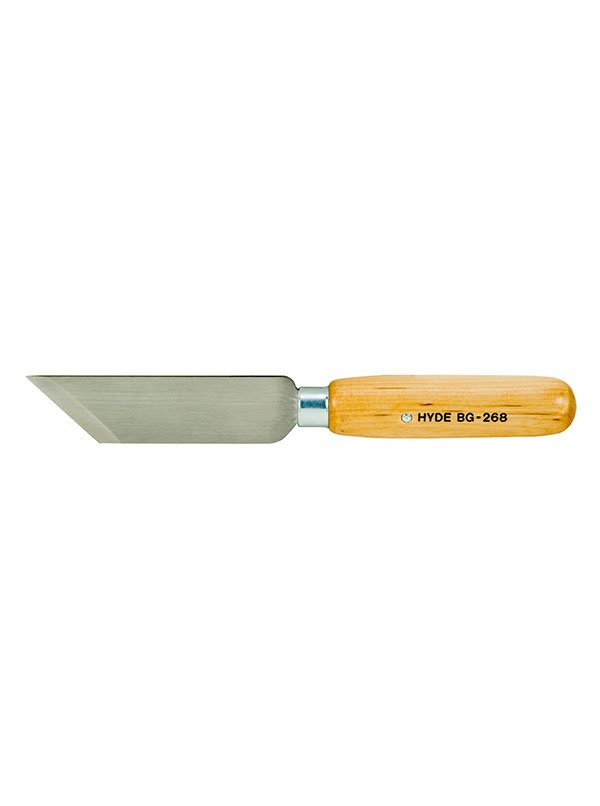 Hyde Tools 60300 Double Bevel Point Knife (BG268) | the Hyde Store
