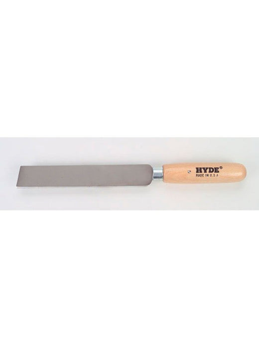 Hyde Tools 60630 Square Point Knife, Wood Handle