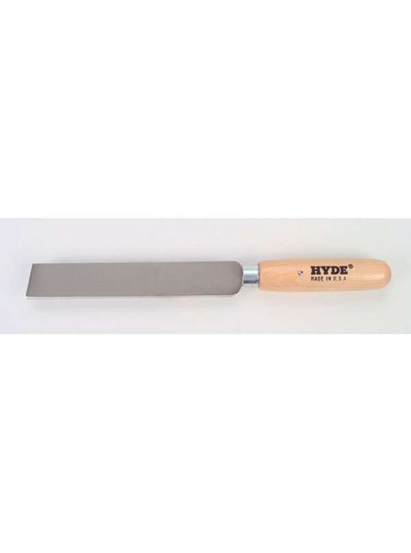 Hyde Tools 60630 Square Point Knife, Wood Handle | the Hyde Store