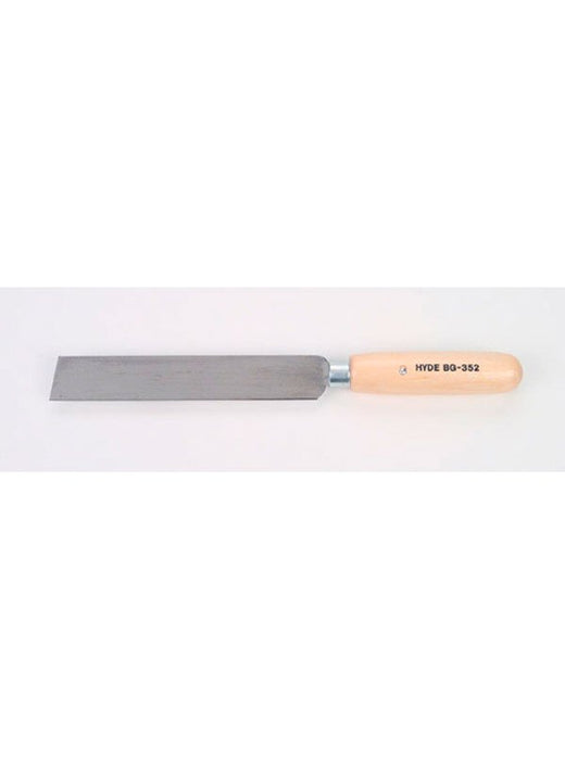 Hyde Tools 60750 Hollow Ground Square Point Knife (BG352)