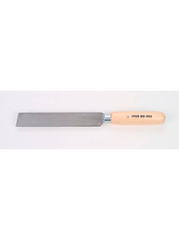 Hyde Tools 60750 Hollow Ground Square Point Knife (BG352) | the Hyde Store