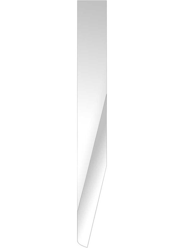 Hyde Tools 62090 Mill Blade (081) Flat Grind | the Hyde Store