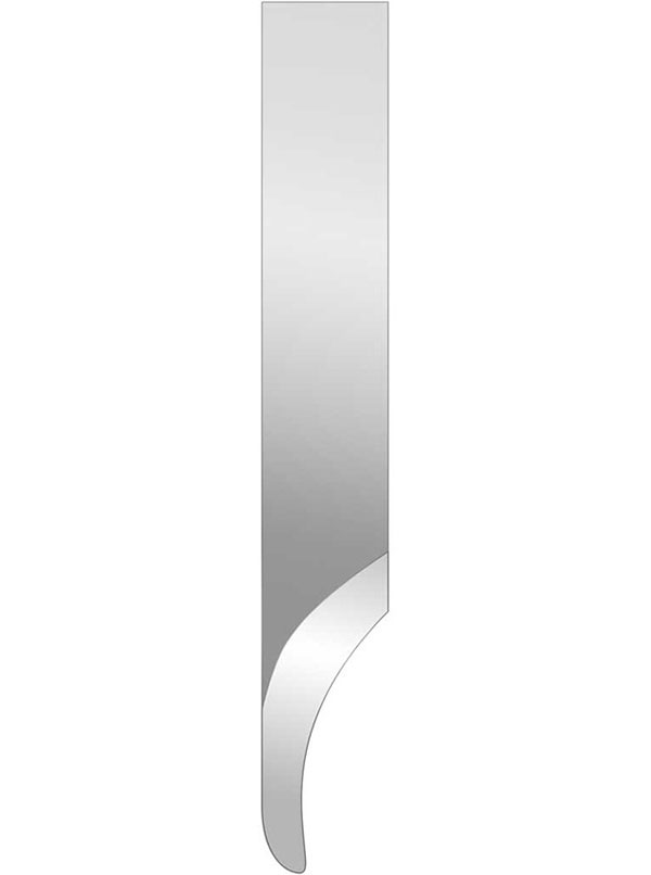 Hyde Tools 62420 Mill Blade (088) Flat Grind | the Hyde Store