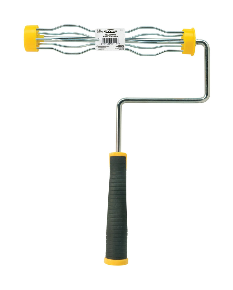 Pro cage frame, 5 - wire, soft grip handle (9'' x 5/16") | the Hyde Store