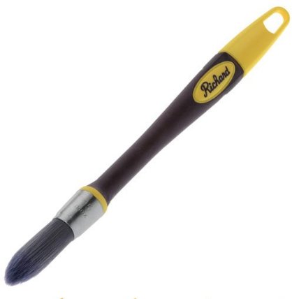 Richard 13415 5/8" Elegance Trim Brush, Soft - Grip Handle, Polyester SRT | the Hyde Store