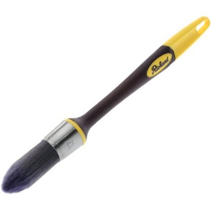 Richard 13425 1" Elegance Trim Brush, Soft - Grip Handle, Polyester SRT | the Hyde Store