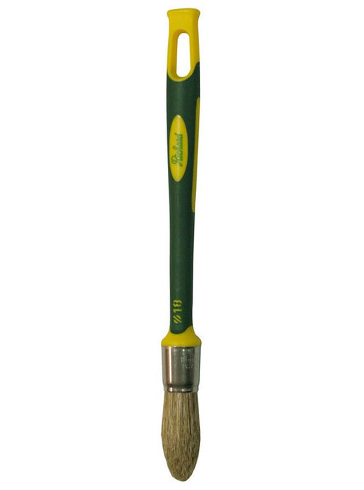 Richard 13518 Tapered 3/4'' trim brush for latex paint with soft-grip handle