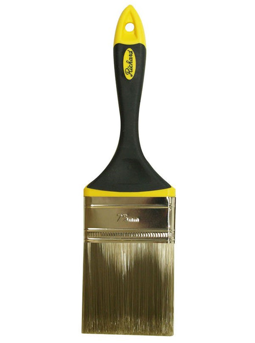 Richard 80413 3'' straight paint brush, PREMIER ERGONOMIC SOFT-GRIP HANDLE series. Polyester, soft-grip handle. - the Hyde Store