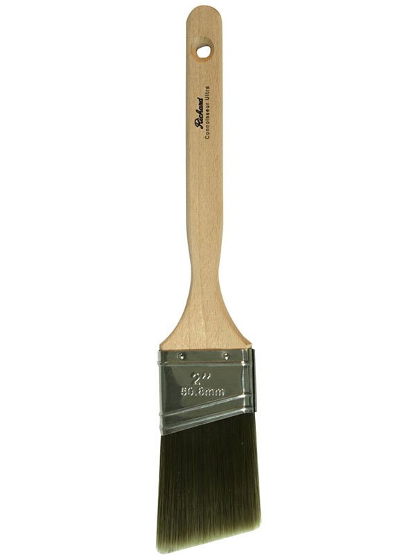 Richard 80622 2'' angular paint brush, CONNOISSEUR ULTRA series. Polyester SRT - nylon, wood handle. | the Hyde Store