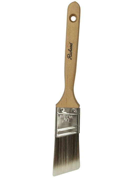 Richard 80801 1 - 1/2'' Angular Paint Brush, PRO MILLENIUM series, polyester - nylon, wood handle | the Hyde Store