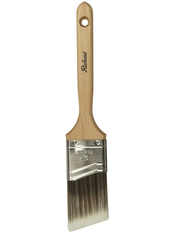 Richard 80802 2'' Angular Paint Brush, PRO MILLENIUM series, polyester - nylon, wood handle | the Hyde Store