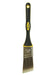 Richard 80811R 1-1/2'' angular paint brush, PRO MASTER TOUCH series. Polyester-nylon, soft-grip handle. - the Hyde Store