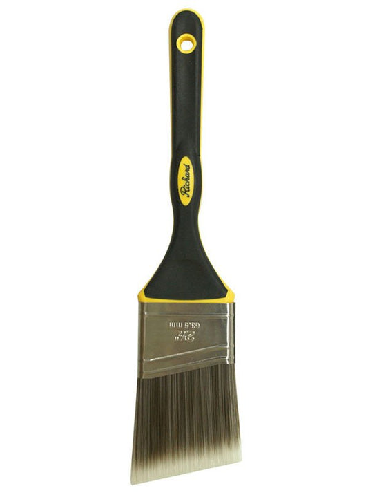 Richard 80813 2 - 1/2" Angular Paint Brush, PRO MASTER TOUCH series, polyester - nylon, soft - grip handle | the Hyde Store