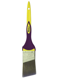 Richard 80841 2" Angular Paint Brush, CONNOISSEUR ELEGANCE series, polyester SRT, soft-grip handle